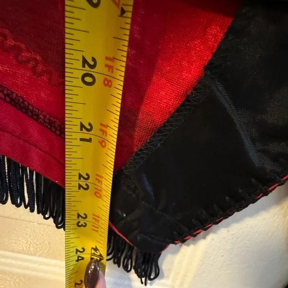 Western Painted Fringe Vest Cowgirl Rodeo Boho Country Vintage 90’s Fun Colorful - Picture 10 of 11